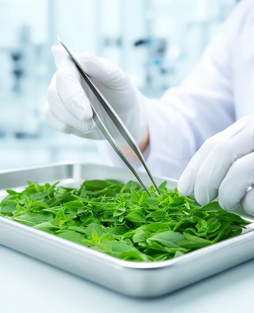 Raw botanical ingredients under clinical observation